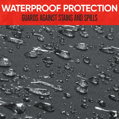 MotorTrend AquaShield Wasserdichte Neopren-Hintersitzabdeckungen