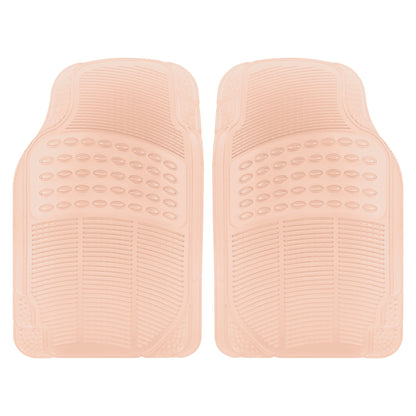Carbella 2-Piece Cushioned Grip Pad Vorderbodenmatten - Heavy Duty, All Weather, Trim to Fit