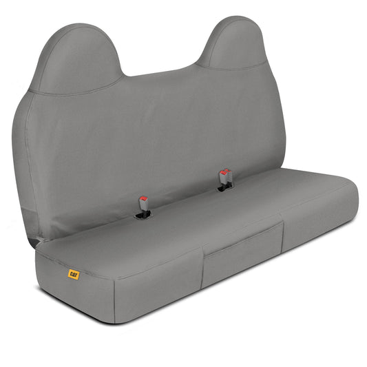 Cat® Custom Fit Vordersitzbezug für Ford F250 / F350 / F450 / F550 (1999-2007) - Langlebiger Oxford Gray Truck Seat Cover mit Utility Taschen, Ford F250 Super Duty Interior Cover