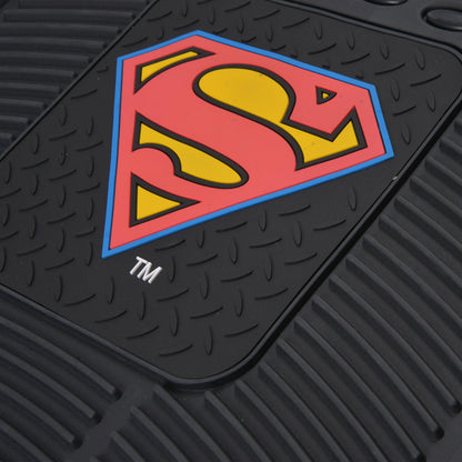 BDK Armored Super Hero Car Floor Matts - Offiziell lizenzierte DC Comics - All Weather Heavy Duty Auto Interieur Liners für Auto Truck Van SUV (Mehrere Stile)