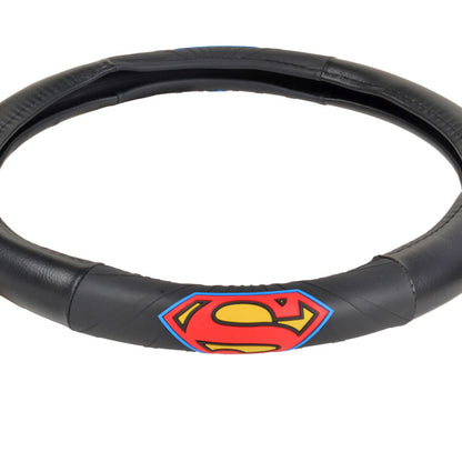 Warner Bros DC Comics Superman Logo Grip Lenkrad Abdeckung (Fits 14.5' - 15.5')
