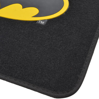 Warner Bros DC Comics 4-Piece Batman Logo Vorderbodenmatten und Hinterbodenmatten