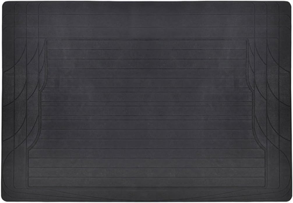 Motor Trend Heavy Duty Utility Cargo Liner Bodenmatten für Auto-Truck-SUV, Universal Trimmable to Fit, Faltbar, Cargo & Trunk All Weather Protection (Mehrere Farben)