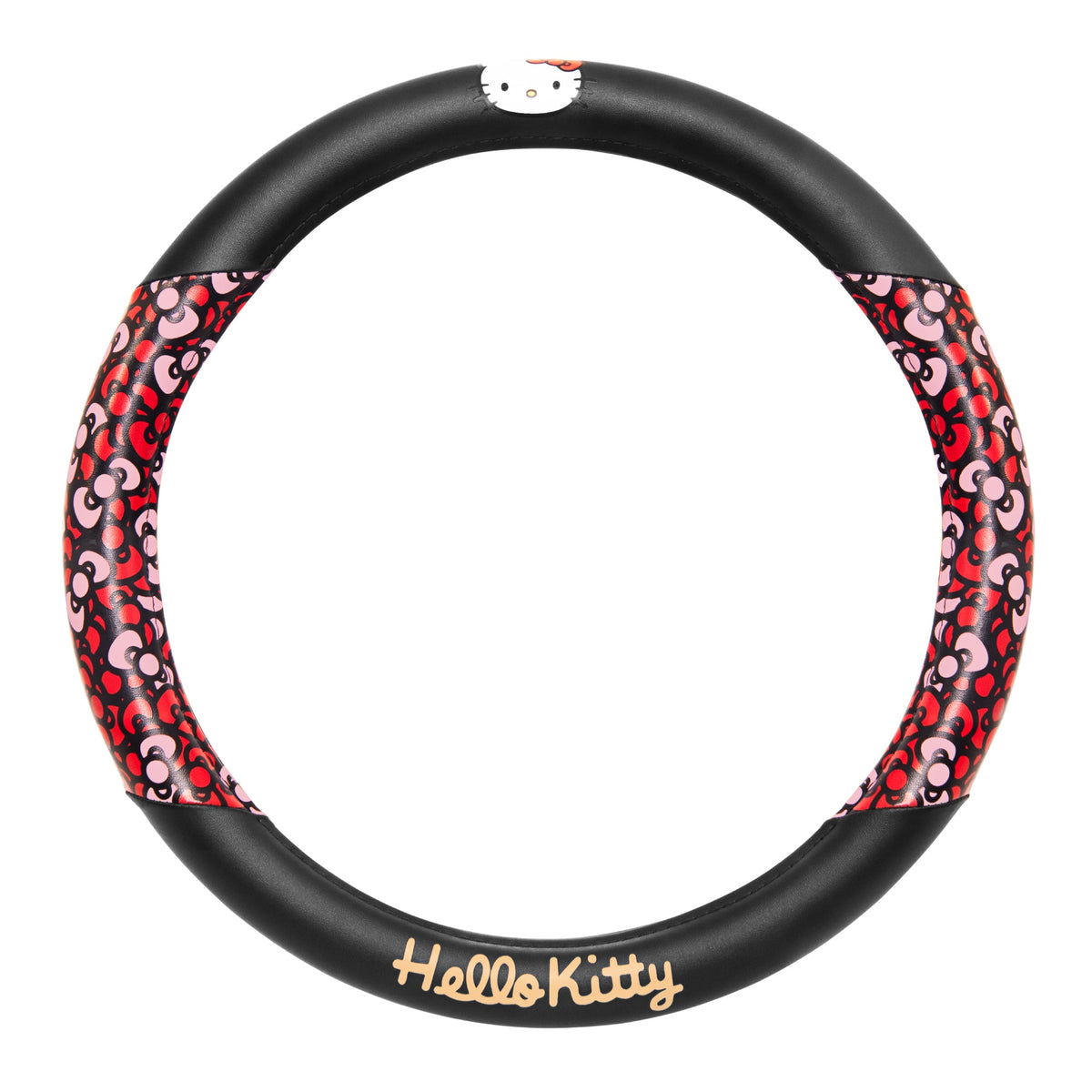 Carbella Sanrio Hello Kitty Bows Lenkradabdeckung (Fits 14.5' - 15')