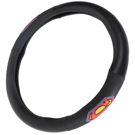 Warner Bros DC Comics Superman Logo Grip Lenkrad Abdeckung (Fits 14.5' - 15.5')