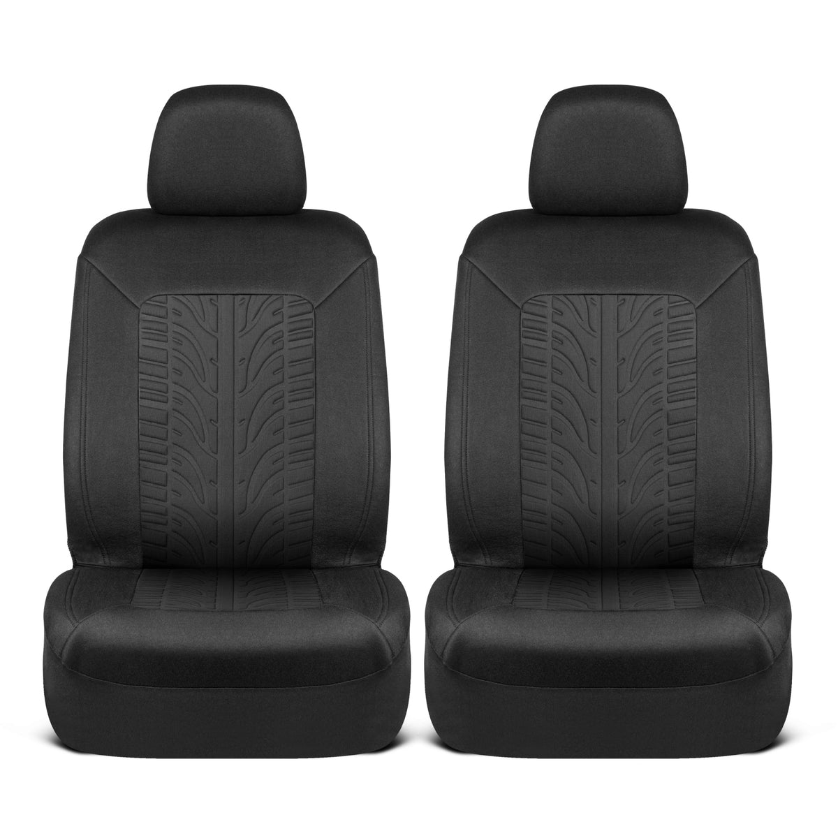 MotorTrend 2-Pack Grand Prix Reifenlaufflächen-Vordersitzabdeckungen