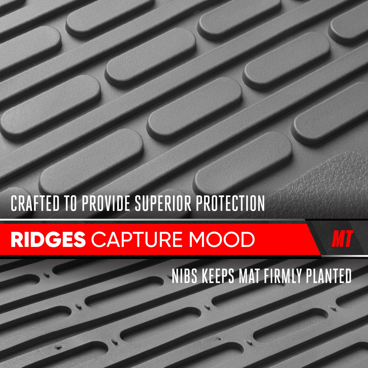 MotorTrend WingRunner Hinterbodenmatte - Trimm to Fit