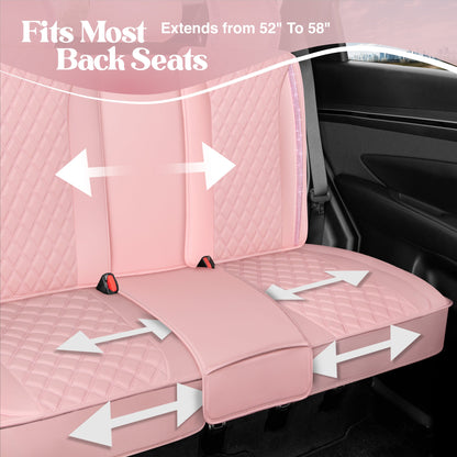 Carbella 7-Piece BlingStitch Rücksitzbezüge - Pink