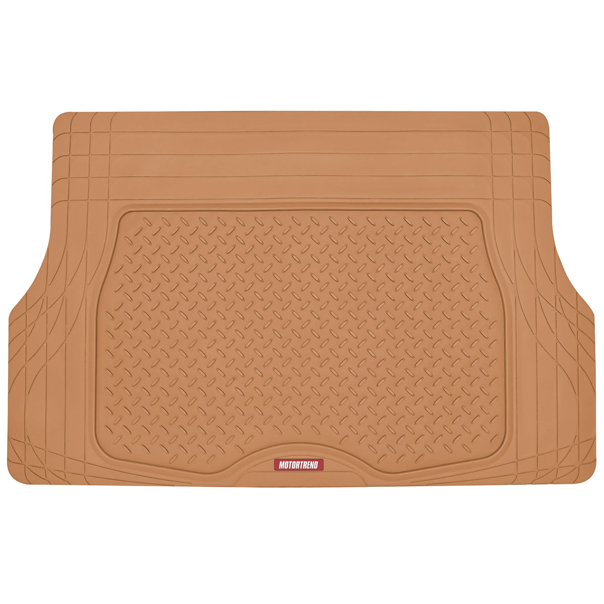 MotorTrend Utility Trunk / Cargo Liner Mat - Heavy Duty, All Weather, Trim to Fit