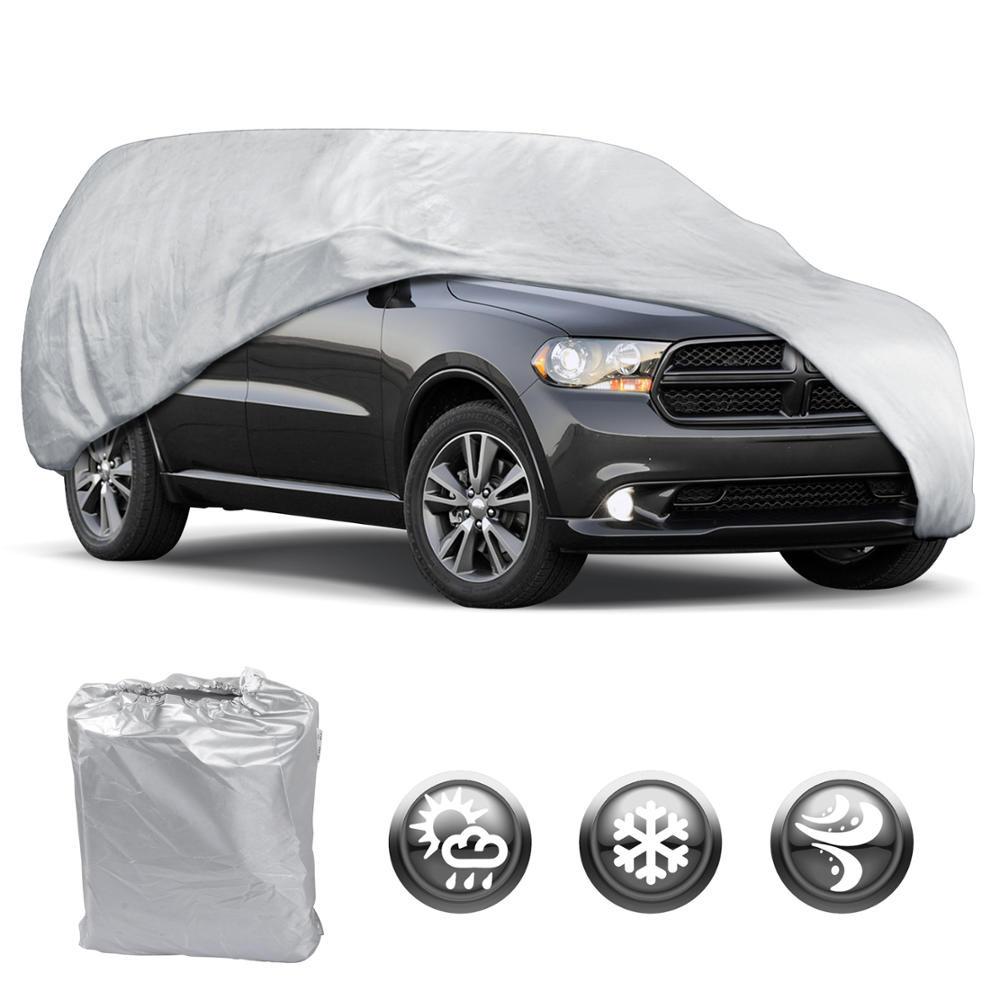 MotorTrend WeatherWear Single Poly Layer All Season Wasserdichte Fahrzeugabdeckung für Ford Flex