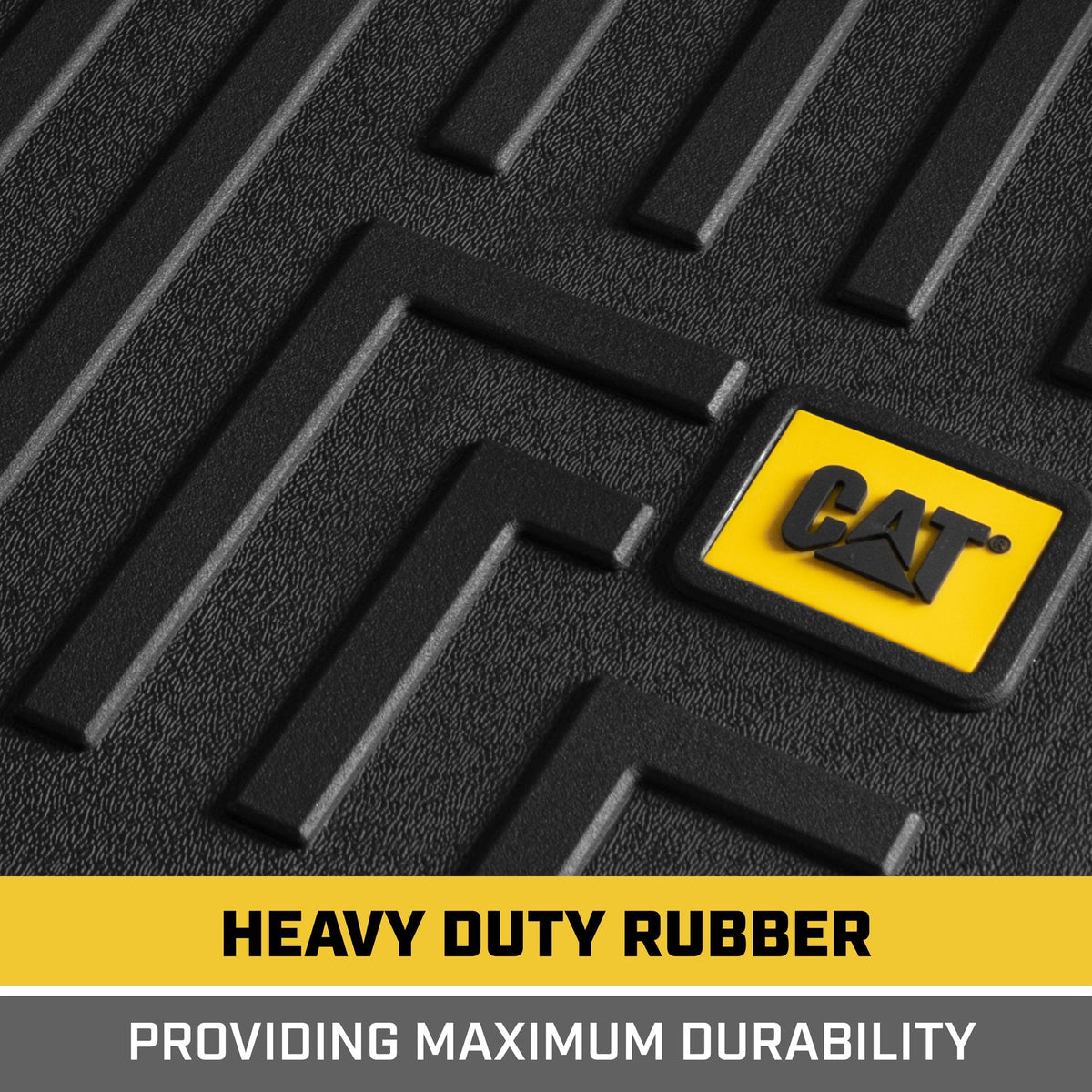 CAT 3-Piece Contour Custom Fit Front Floor Liners und Rear Trunk / Cargo Liner für Ford F-150 SuperCrew Cab (2015 - 2022)