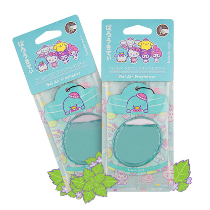 Hello Kitty und Freunde Car Air Freshener (Tuxedosam - Tuxedo Mint) Hängender Gel Area Deodorizer, lang anhaltender Car Scents Air Freshener, niedliches Automotive Sanrio Zubehör Dekor, 2-Pack