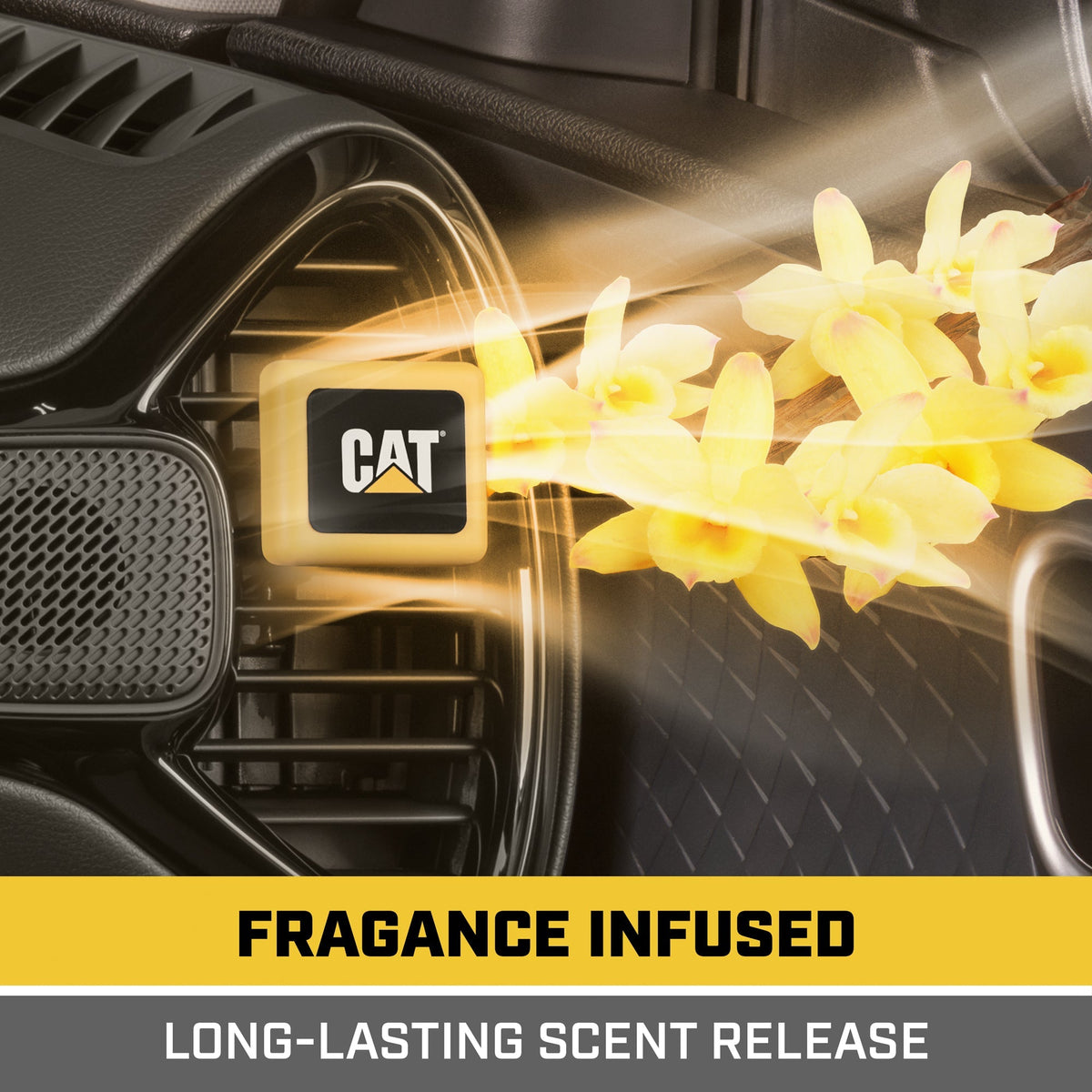 Cat Air Freshener für LKW, Autos, Auto Interior Vent Car Air Freshener - Lang anhaltender Duftgeruch Eliminator Frische Gerüche - Vanille Creme