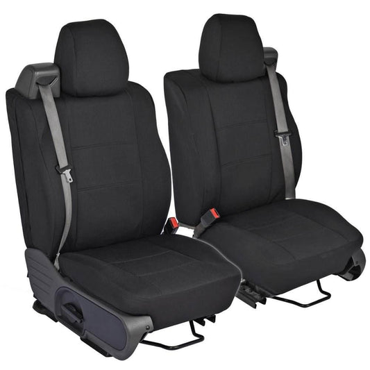 BDK 2-Pack PolyCustom EasyWrap Vordersitz Abdeckungen für Ford F-150 Regular & Extended Cab (2004 - 2008)