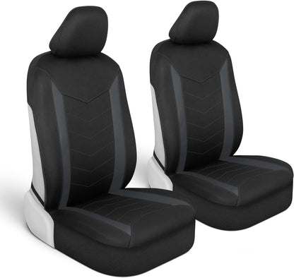 MotorTrend 2-Pack SpillGuard Wasserdichte Neopren-Vordersitzabdeckungen