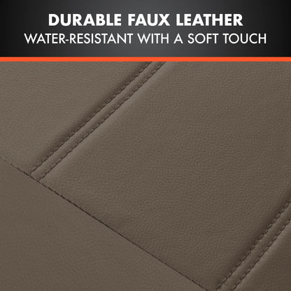 BDK 9-Piece Premium Faux Leder Vordersitze und Rücksitze
