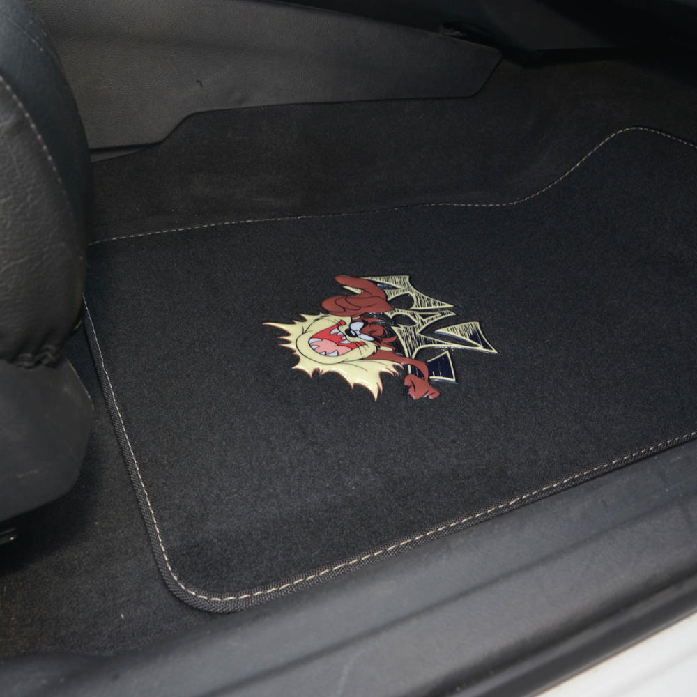 Warner Bros Looney Tunes 4-Stück Tazmanian Devil Front Floor Mats und Rear Floor Mats