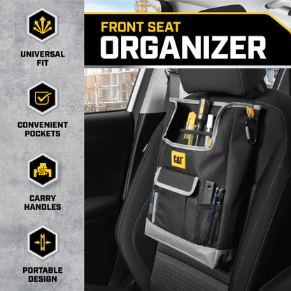 CAT Fahrzeug Vordersitz Organizer Lagerung mit verstellbaren Straps (16' x 12')