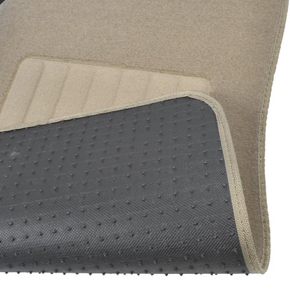 MotorTrend 4-Piece FatRug Premium Teppich Vorderbodenmatten und Hinterbodenmatten mit Fersenpolsterung