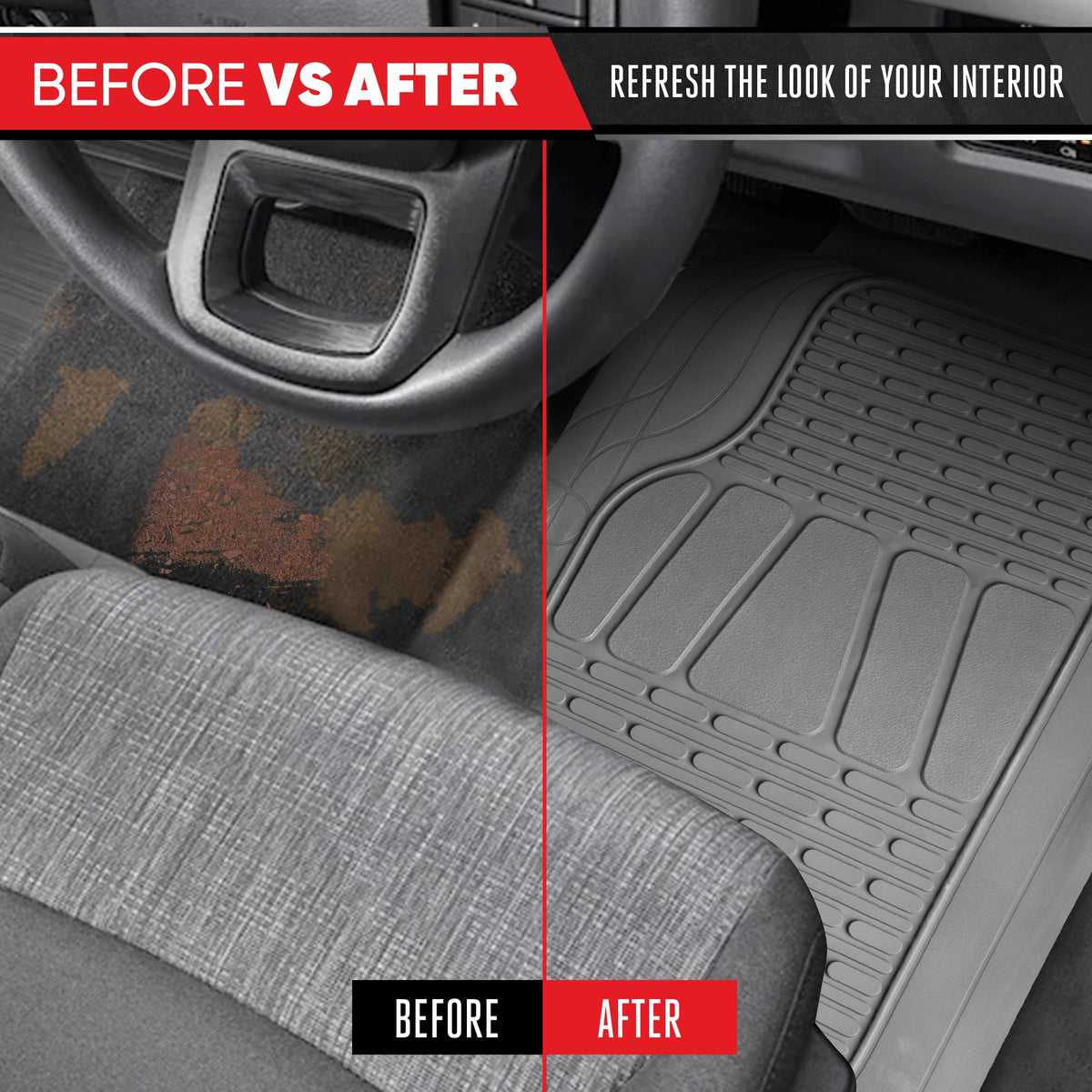 MotorTrend WingRunner Hinterbodenmatte - Trimm to Fit