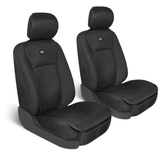 Raupe AeroMesh Schwarzsitzbezüge für LKW, Auto und SUV - Front Truck Seat Cover Protector - Breathable Mesh Universal Fit Car Seat Covers - Automotive Seat Covers Top of Seat Protection