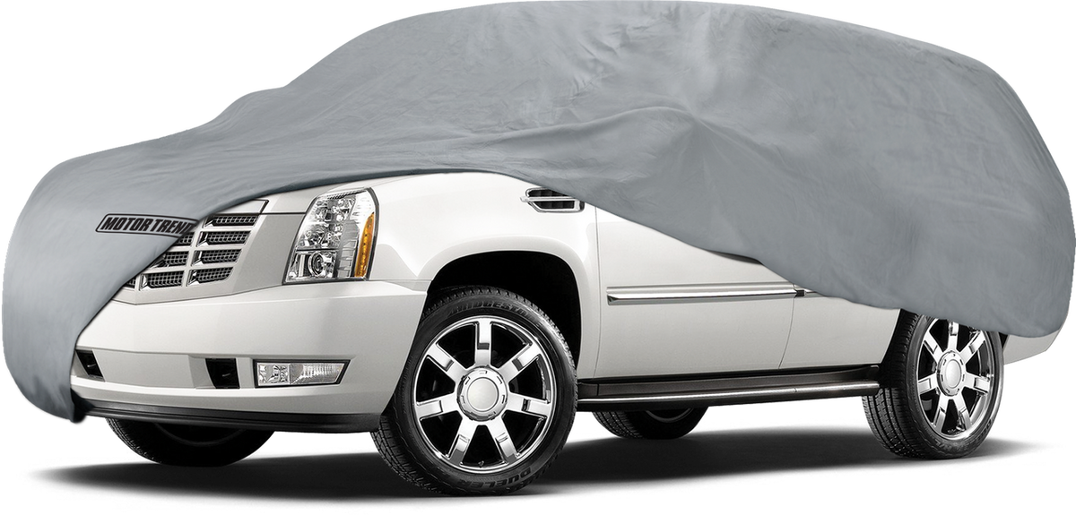 MotorTrend 4-Serie Premium Poly Lined Fahrzeugabdeckung für Autos, SUVs, LKW, Vans