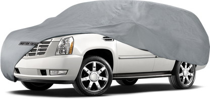 MotorTrend 4-Serie Premium Poly Lined Fahrzeugabdeckung für Autos, SUVs, LKW, Vans