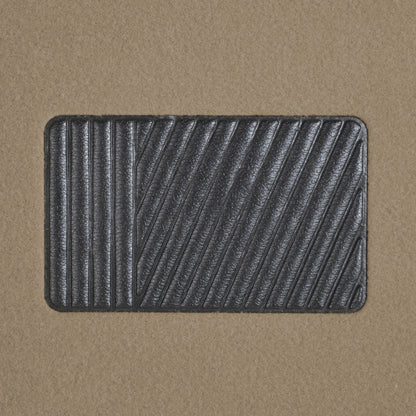 MotorTrend 4-Piece Premium Inter-Lock Backing Teppich Vorderbodenmatten und Hinterbodenmatten