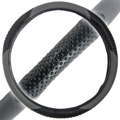 BDK Ergonomic Sport Massage Grip Lenkrad Abdeckung (Fits 14.5' - 15.5')