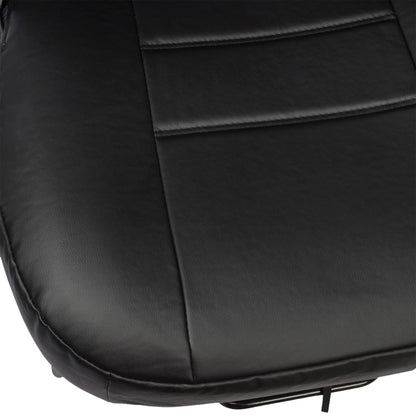 BDK 2-Pack Premium Faux Leder Vordersitze mit integrierten Sicherheitsgurt- und Armlehnenabdeckungen