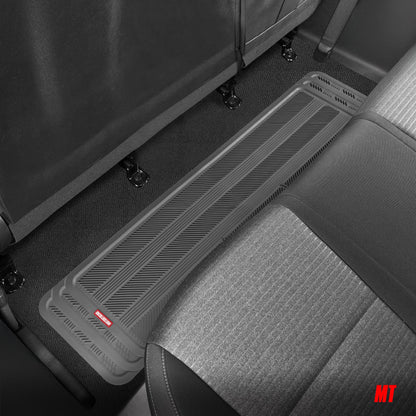 MotorTrend 4-Piece 3-Rows Extra-High Ridgeline Vorderbodenmatten, Mittelbodenmatte und Hinterbodenmatte