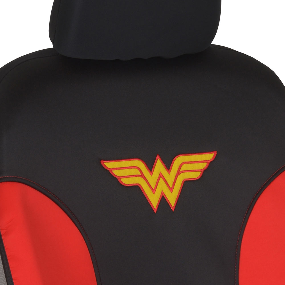 Warner Bros DC Comics 2-Pack Wonder Woman Stoff Vordersitz Abdeckungen