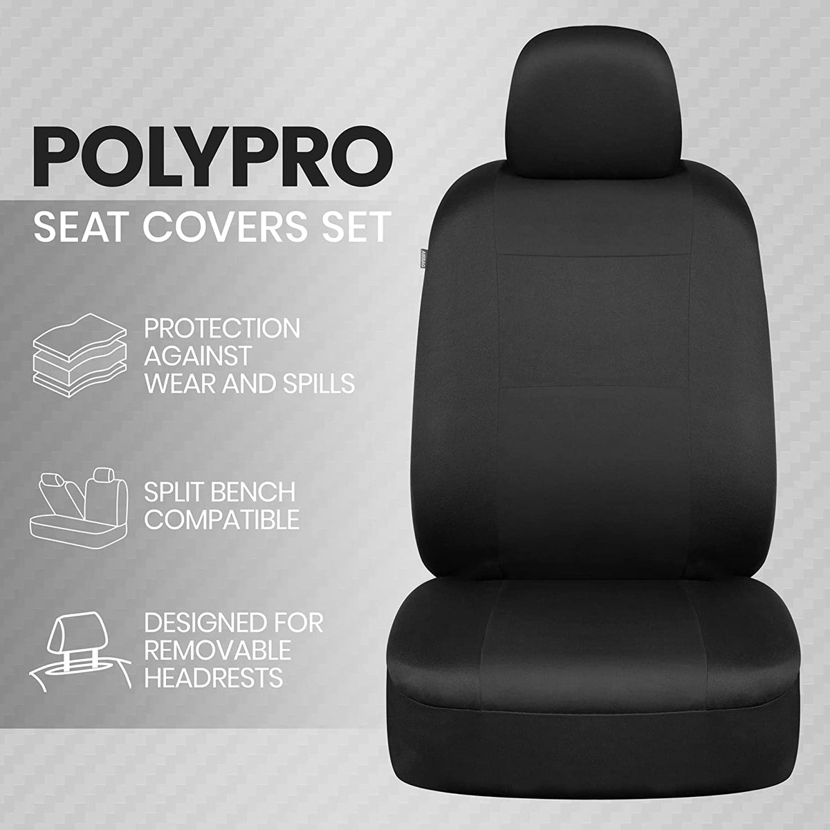 BDK 2-Pack PolyPro Vordersitzbezüge
