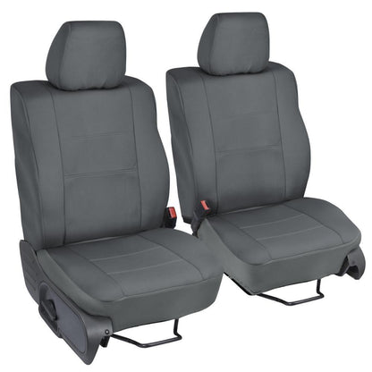 BDK 2-Pack PolyCustom EasyWrap Vordersitz Abdeckungen für Ford F-150 Crew Cab (2004 - 2008)