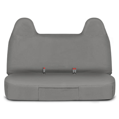 Cat® Custom Fit Vordersitzbezug für Ford F250 / F350 / F450 / F550 (1999-2007) - Langlebiger Oxford Gray Truck Seat Cover mit Utility Taschen, Ford F250 Super Duty Interior Cover