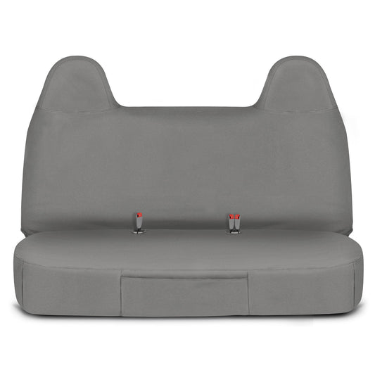 Cat® Custom Fit Vordersitzbezug für Ford F250 / F350 / F450 / F550 (1999-2007) - Langlebiger Oxford Gray Truck Seat Cover mit Utility Taschen, Ford F250 Super Duty Interior Cover