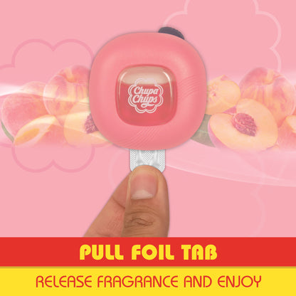Chupa Chups 2-Pack Air Freshener - Rosy Peach