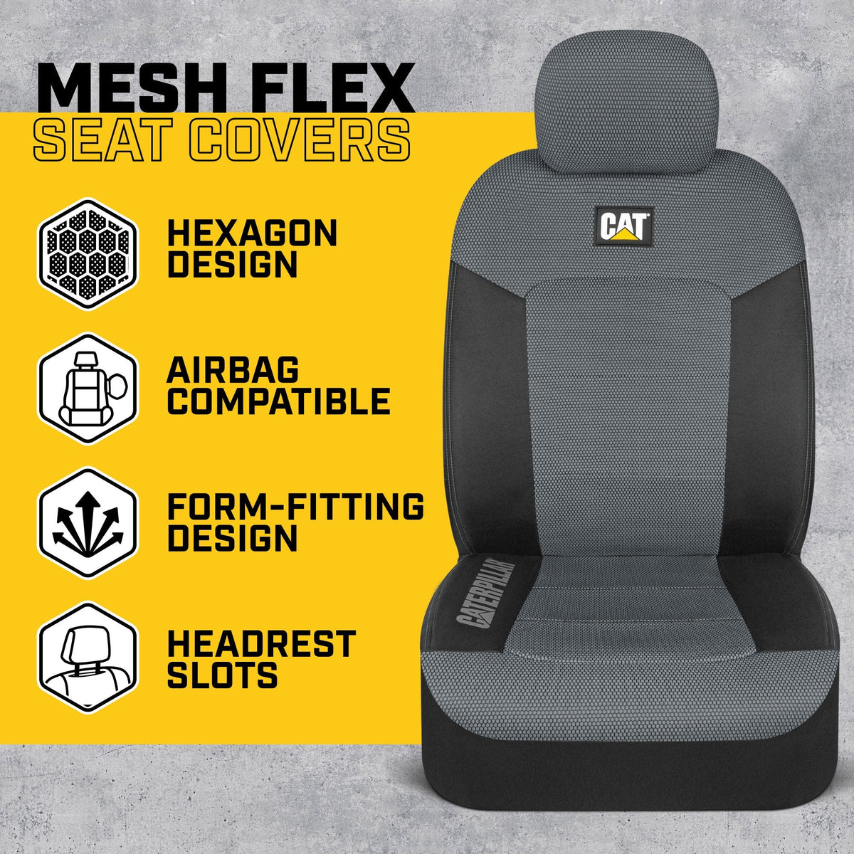 CAT 2-Pack MeshFlex Vordersitzbezüge