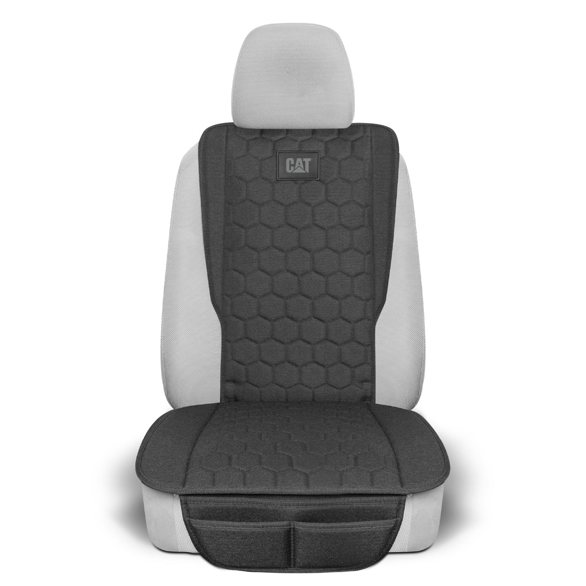 CAT Hex Leinen Vordersitzbezüge - Heavy Duty - Black