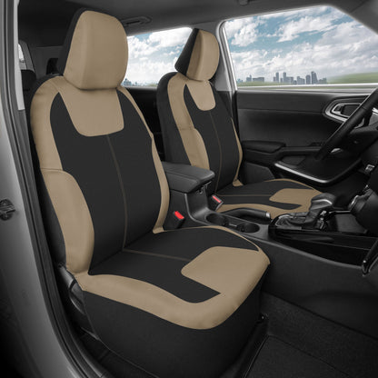 MotorTrend 2-Pack Neopren Zwei-Tone-Vordersitzabdeckungen
