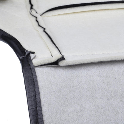 BDK 2-Pack Premium Faux Leder Vordersitze mit integrierten Sicherheitsgurt- und Armlehnenabdeckungen
