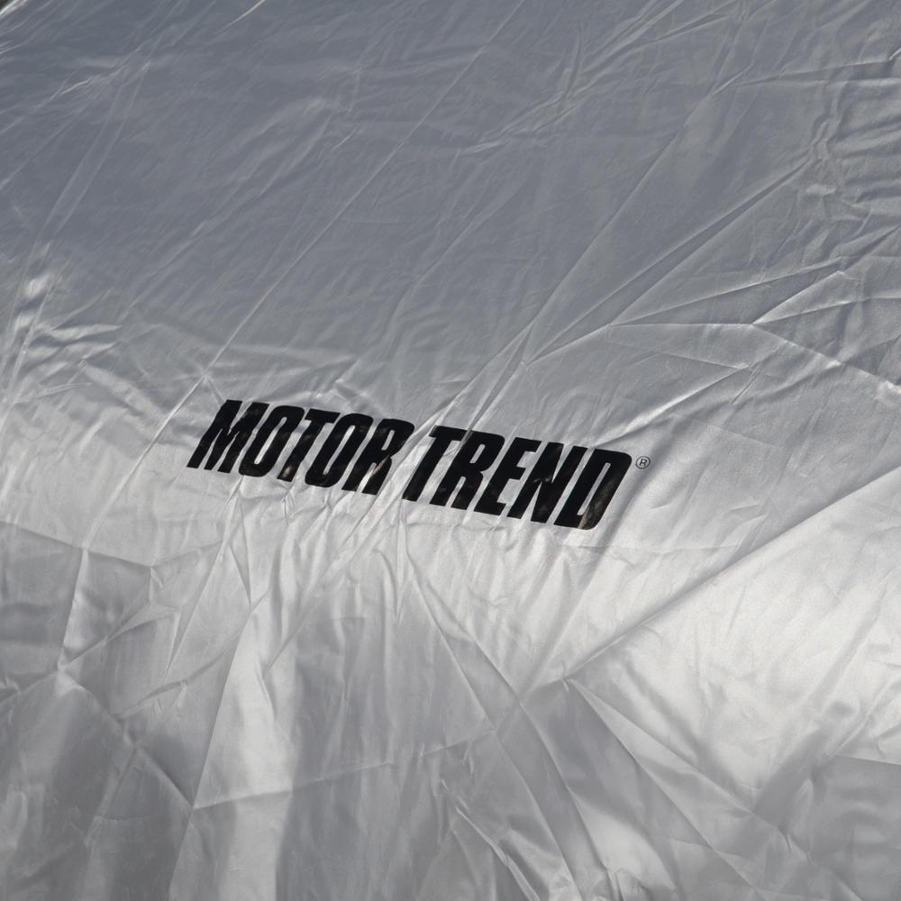 MotorTrend Single Poly All Weather Wasserdichte Fahrzeugabdeckung für Autos, SUVs, LKWs, Vans