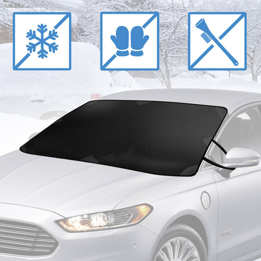 BDK Magnetic Water-Proof Front Windschutzscheibe Abdeckung für Eis, Schnee, Hagel (78' x 43')
