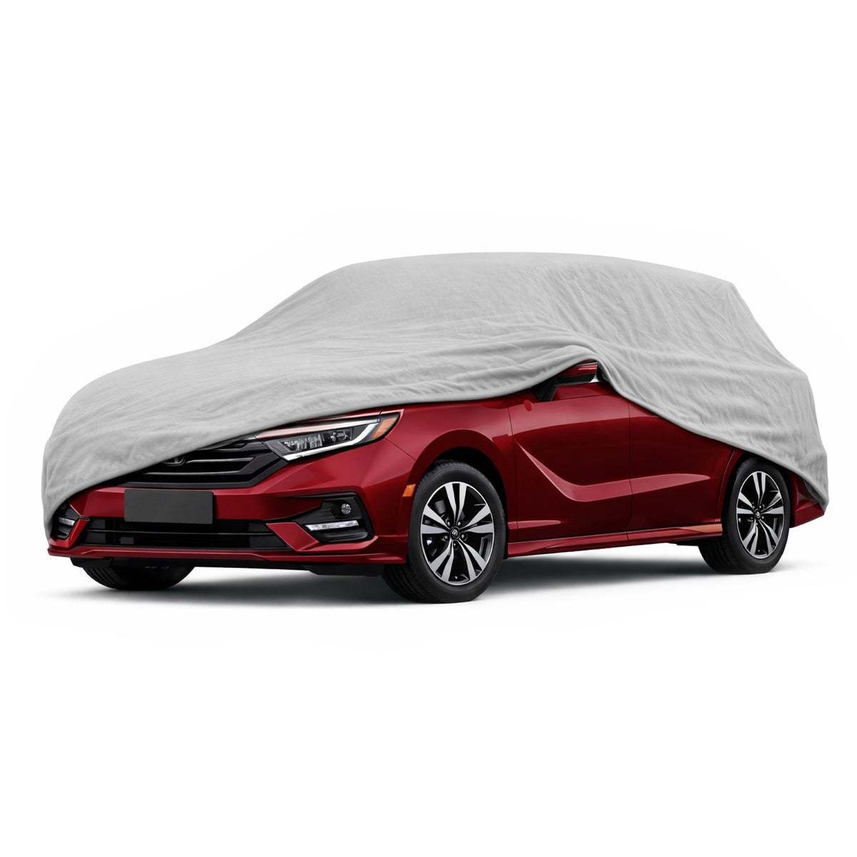 BDK Single Layer Poly Fahrzeugabdeckung für Autos, SUVs, LKW, Vans - Universal Fit, All Weather