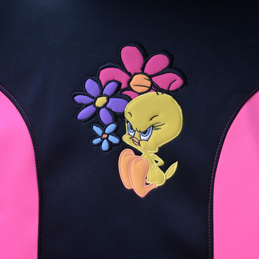 Warner Bros Looney Tunes 2-Stück Tweety Bird Flowers Vordersitzbezüge