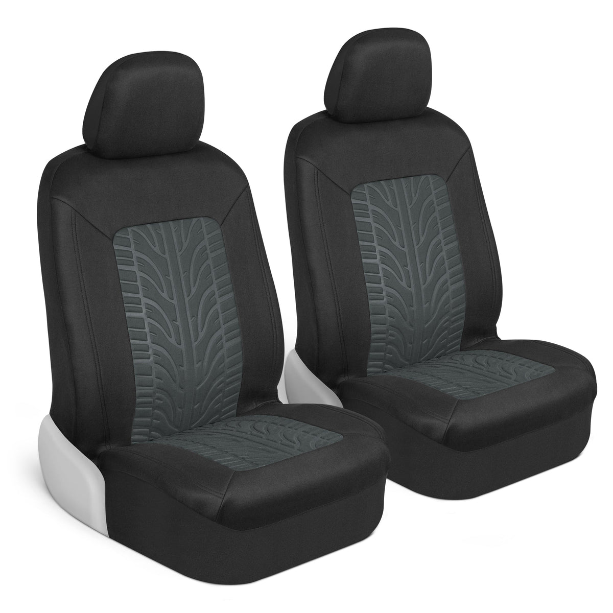 MotorTrend 2-Pack Grand Prix Reifenlaufflächen-Vordersitzabdeckungen