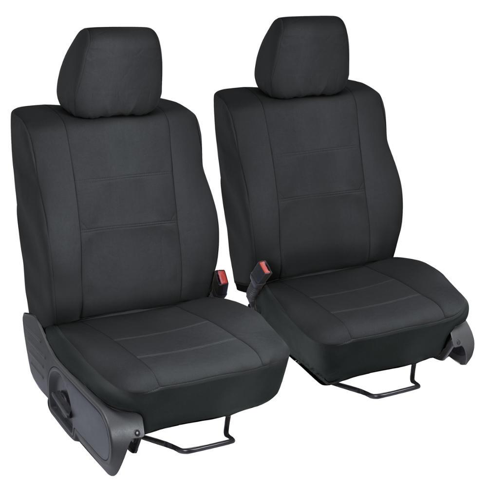 BDK 2-Pack PolyCustom EasyWrap Vordersitz Abdeckungen für Ford F-150 Crew Cab (2004 - 2008)