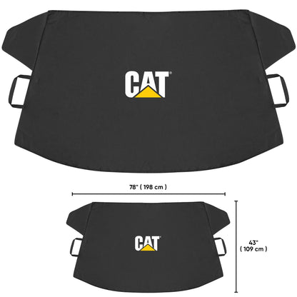 Cat® Schneeschutzscheibe Schnee Abdeckung, härteste Auto Frostschutz für Eis & Schnee, Wetterfest für den Winter, Enthält Anti-Diebstahl Straps, Frostschutz für Auto-Truck Van SUV