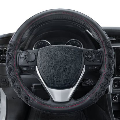 MotorTrend MaxGrip Atemschutz Lenkrad Abdeckung (Fits 14.5' - 15.5')