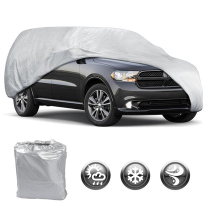 MotorTrend WeatherWear Single Poly Layer All Season Wasserdichte Fahrzeugabdeckung für Land Rover Discovery